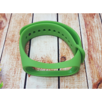 Ремешок для фитнес-браслета Xiaomi Mi Band 3, Mi Band 4, зеленый Ремешок для фитнес-браслета Xiaomi Mi Band 3, Mi Band 4, зеленый