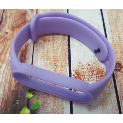 Ремешок для фитнес-бреслета Xiaomi Mi Band 5, Mi Band 6, лаванда