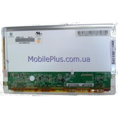Матрица для ноутбука 8,9 дюймов (1024*600) N089L6 (L02)(C1), LED (40 pin) коннектор справа, глянцевая