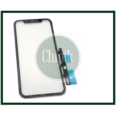 Сенсорный экран со стеклом для Apple iPhone XR, 10R, черный Сенсорный экран со стеклом для Apple iPhone XR, 10R, черный