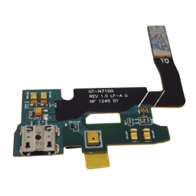 Разъем заряда на плате для Samsung N7100 Note 2, с микрофоном, micro-USB Разъем заряда на плате для Samsung N7100 Note 2, с микрофоном, micro-USB