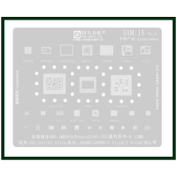 Трафарет BGA AMAOE SAM:15 для Samsung PM8350, QPM5825, SDR868, 77705, оригинал