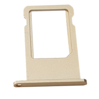 Держатель SIM-карты (Nano sim tray) iPhone 6S Plus, золотой