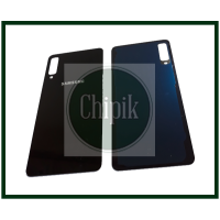 Батарейная крышка для Samsung A750, Galaxy A7 2018, Черная Батарейная крышка для Samsung A750, Galaxy A7 2018, Черная