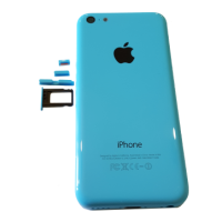 Задняя крышка для iPhone 5C Blue с кнопками