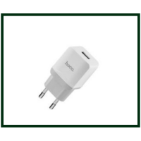 Сетевое зарядное устройство Hoco C22A 1 USB 2.4A, белое Сетевое зарядное устройство Hoco C22A 1 USB 2.4A, белое