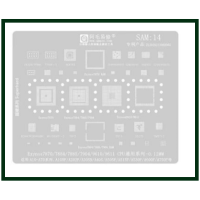 Трафарет BGA AMAOE SAM:14 для Samsung SM5713, 77656, S527S, S2MU004X, MU106X01, S2MU005X03, оригинал Трафарет BGA AMAOE SAM:14 для Samsung SM5713, 77656, S527S, S2MU004X, MU106X01, S2MU005X03, оригинал