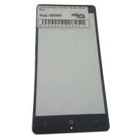 Стекло для переклейки дисплея Nokia Lumia 830, RM-984, RM-985, черное Стекло для переклейки дисплея Nokia Lumia 830, RM-984, RM-985, черное