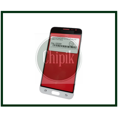 Стекло для переклейки дисплея Samsung J320, Galaxy J3 2016, Белое