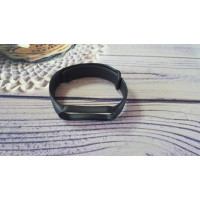 Ремешок для фитнес-бреслета Xiaomi Mi Band 5, Mi Band 6, черный Ремешок для фитнес-бреслета Xiaomi Mi Band 5, Mi Band 6, черный