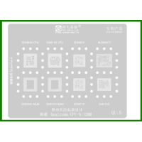 Трафарет BGA AMAOE QU:5 для SDM845, SM8150, SDM670, MSM8917, SDM845 RAM, SM8150, SDM710, SM6150, оригинал Трафарет BGA AMAOE QU:5 для SDM845, SM8150, SDM670, MSM8917, SDM845 RAM, SM8150, SDM710, SM6150, оригинал