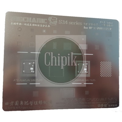 Трафарет BGA для Apple iPhone XS, MAX, XR , Mechanic