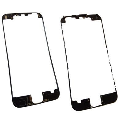 Подложка, пластиковая рамка для переклейки стекла для Apple iPhone 6, черная Подложка, пластиковая рамка для переклейки стекла для Apple iPhone 6, черная