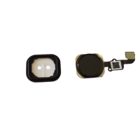 Кнопка Home iPhone 6, 6 Plus с механизмом, черная Кнопка Home iPhone 6, 6 Plus с механизмом, черная