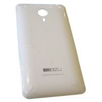 Батарейная крышка для Meizu MX 4, M461, белая Батарейная крышка для Meizu MX 4, M461, белая