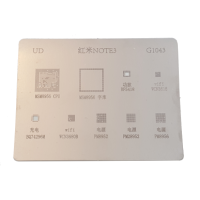 Трафарет BGA для Qualcomm PM8956, PM8952, PM28952, WCN3680B, BQ74296M, WCN3615 (G1043) Трафарет BGA для Qualcomm PM8956, PM8952, PM28952, WCN3680B, BQ74296M, WCN3615 (G1043)