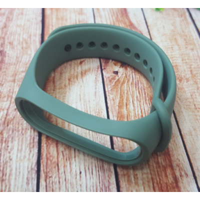 Ремешок для фитнес-браслета Xiaomi Mi Band 3, Mi Band 4, оливковый