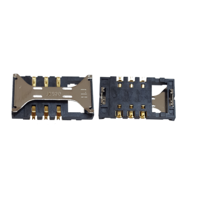 Разъем SIM-карты Samsung i8190, original (PN:3709-001701)
