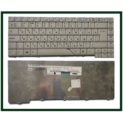 Клавиатура для ноутбука Acer 4210, 4310, 4430, 4510, 4710, 4910, 5220, 5300, 5520, 5700, 5900, 6920, 6935 Grey Клавиатура для ноутбука Acer 4210, 4310, 4430, 4510, 4710, 4910, 5220, 5300, 5520, 5700, 5900, 6920, 6935 Grey