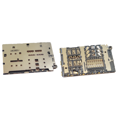 Разъем SIM и MicroSD Samsung SM-A310F, SM-A510F, SM-A600F, SM-A605F, SM-A710F, SM-J330, SM-J530, SM-J730, original (PN:3709-001891) Разъем SIM и MicroSD Samsung SM-A310F, SM-A510F, SM-A600F, SM-A605F, SM-A710F, SM-J330, SM-J530, SM-J730, original (PN:3709-001891)