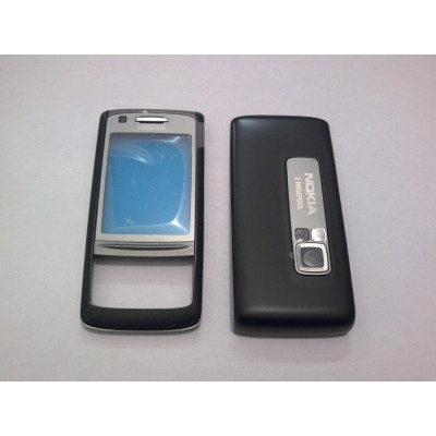 Корпус для Nokia 6280 black-silver
