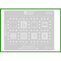 Трафарет BGA AMAOE EU:3 для Exynos 7885 RAM, Exynos 7885 CPU, Exynos 9820, Exynos 980, оригинал