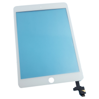 Сенсорный экран iPad Mini 3 со шлейфом и микросхемой, белый