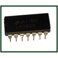 Микросхема LM380N, DIP-14