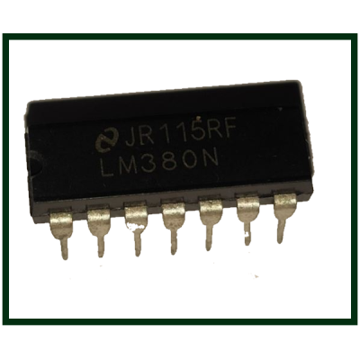 Микросхема LM380N, DIP-14