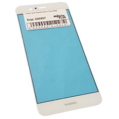 Стекло для переклейки дисплея Huawei Nova 2 Plus, белое