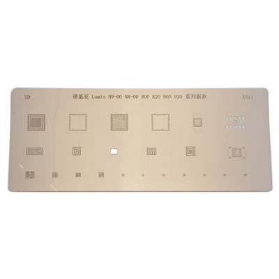 Трафарет BGA для Nokia Lumia N9-00, N8-00, 800, 820, 900, 920 (A411)