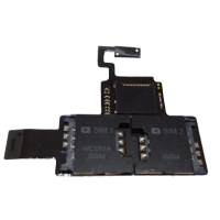 Разъем SIM-карты HTC Desire V (T328w) на шлейфе с разъемом MicroSD Разъем SIM-карты HTC Desire V (T328w) на шлейфе с разъемом MicroSD