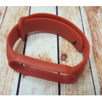 Ремешок для фитнес-бреслета Xiaomi Mi Band 5, Mi Band 6, красный