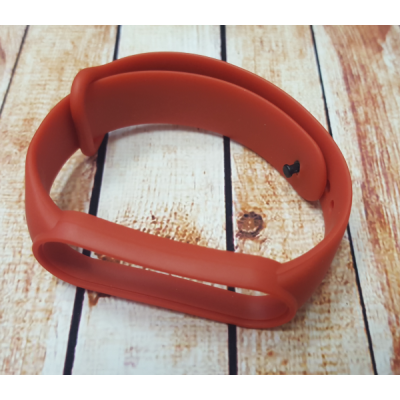 Ремешок для фитнес-бреслета Xiaomi Mi Band 5, Mi Band 6, красный