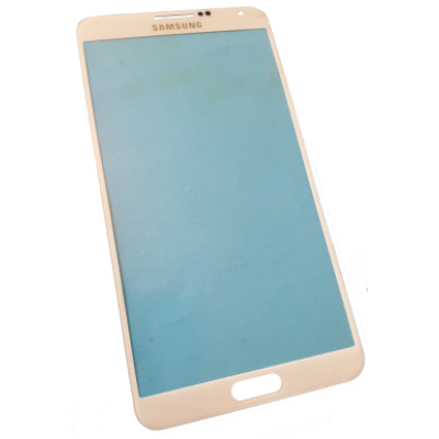 Стекло для переклейки дисплея Samsung N9000, N9005, Galaxy Note 3, белое
